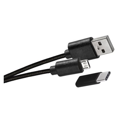 Carregador de carro 2,1A + micro cabo USB