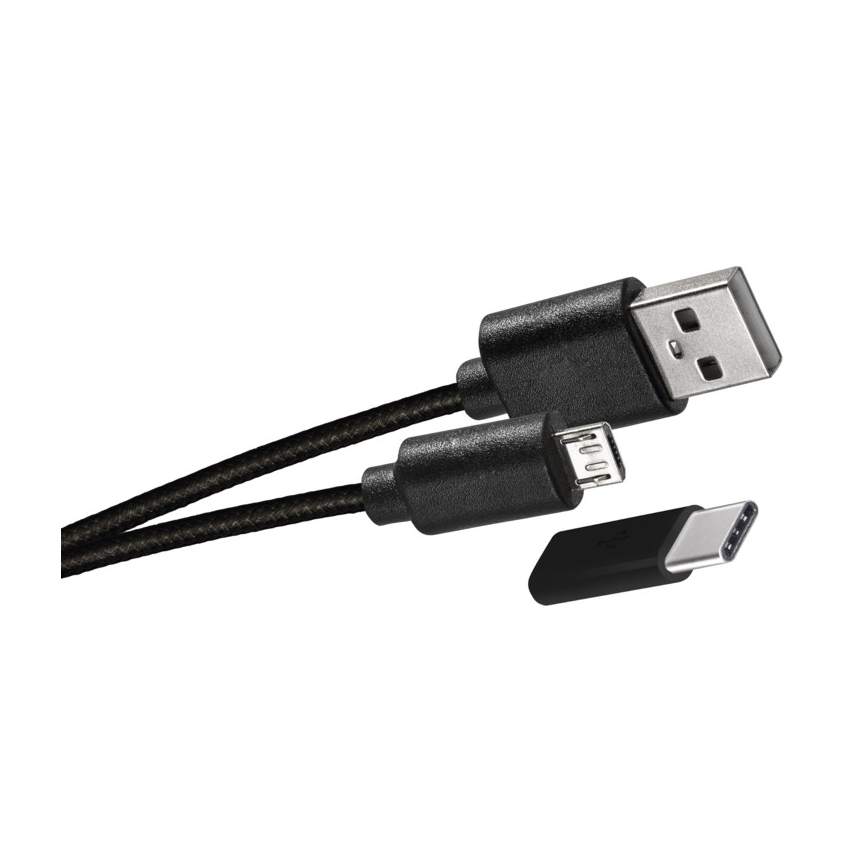 Carregador de carro 2,1A + micro cabo USB