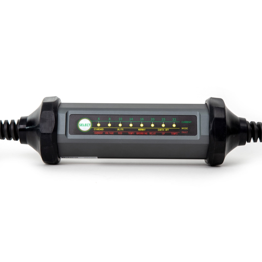 Carregador portátil para carros elétricos com 4 adaptadores Tipo 2 32A/480V 22kW 5m IP67