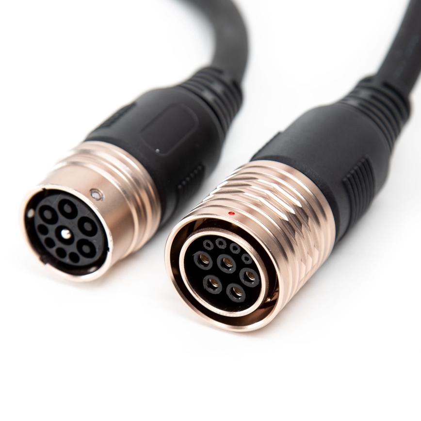 Carregador portátil para carros elétricos com 4 adaptadores Tipo 2 32A/480V 22kW 5m IP67