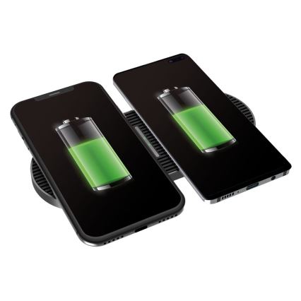 Carregador sem fios 2x10W USB-C