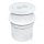 Carregador sem fios incorporado + USB A+C branco