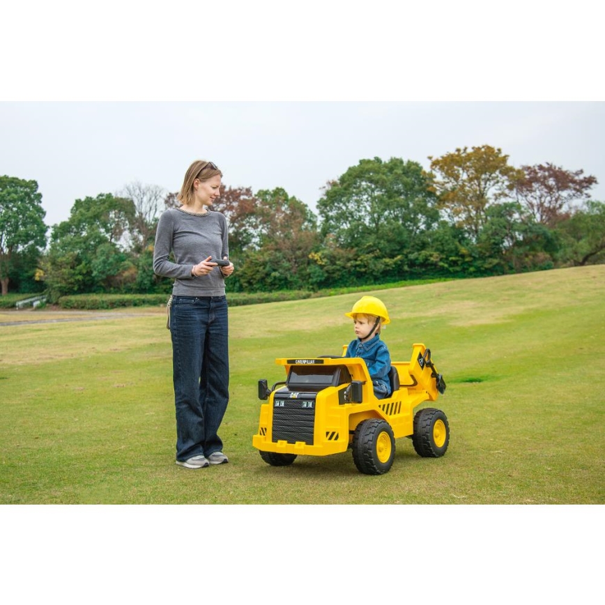 Carro elétrico Carregador CAT 60W/4500 mAh amarelo/preto