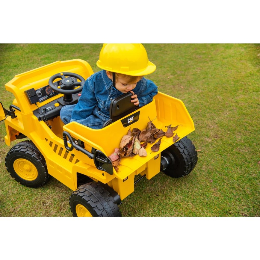Carro elétrico Carregador CAT 60W/4500 mAh amarelo/preto