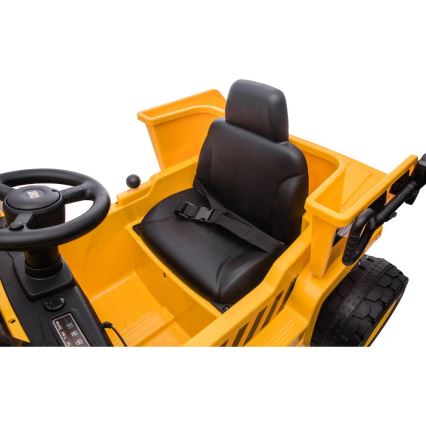 Carro elétrico Carregador CAT 60W/4500 mAh amarelo/preto