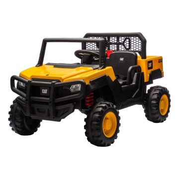 Carro elétrico CAT 60W/7500 mAh amarelo/preto + comando
