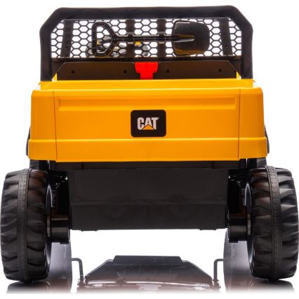 Carro elétrico CAT 60W/7500 mAh amarelo/preto + comando