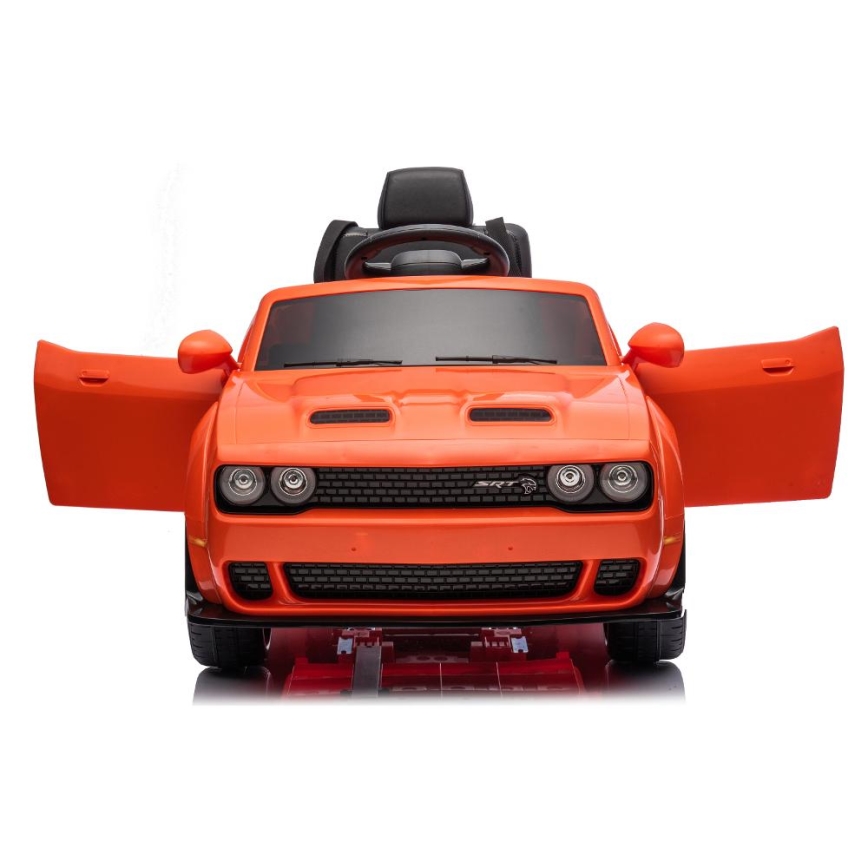 Carro elétrico Dodge Challenger 50W/4500 mAh laranja