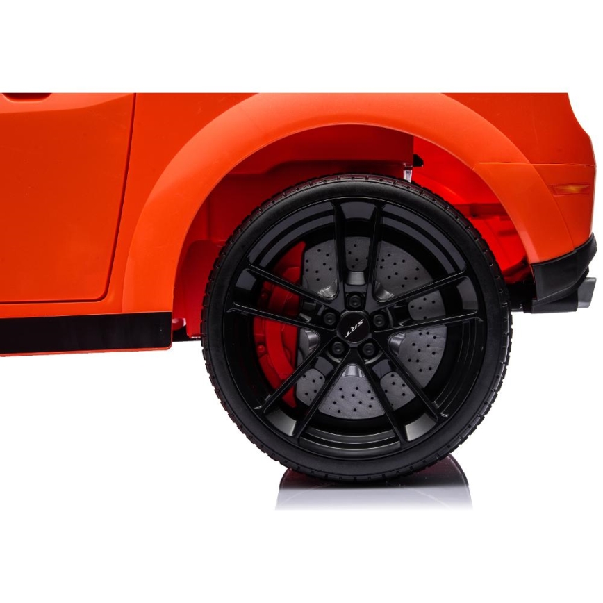 Carro elétrico Dodge Challenger 50W/4500 mAh laranja