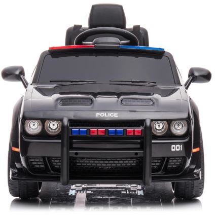Carro elétrico Dodge Challenger Carro da polícia 50W/4500 mAh  preto/branco