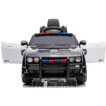 Carro elétrico Dodge Challenger Carro da polícia 50W/4500 mAh  preto/branco