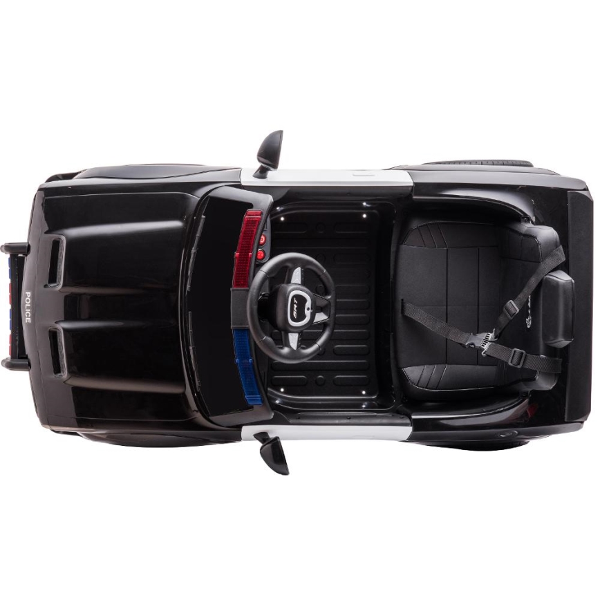 Carro elétrico Dodge Challenger Carro da polícia 50W/4500 mAh  preto/branco