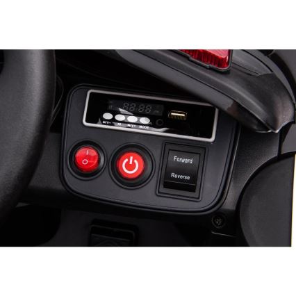 Carro elétrico Dodge Challenger Carro da polícia 50W/4500 mAh  preto/branco