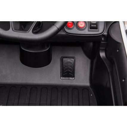 Carro elétrico Dodge Challenger Carro da polícia 50W/4500 mAh  preto/branco