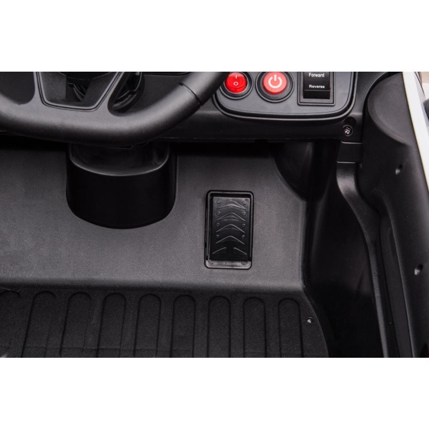 Carro elétrico Dodge Challenger Carro da polícia 50W/4500 mAh  preto/branco