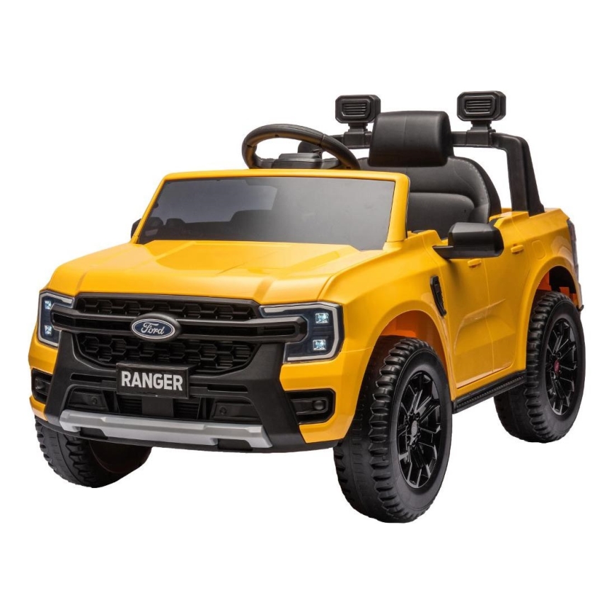 Carro elétrico Ford Ranger 60W/4500 mAh amarelo