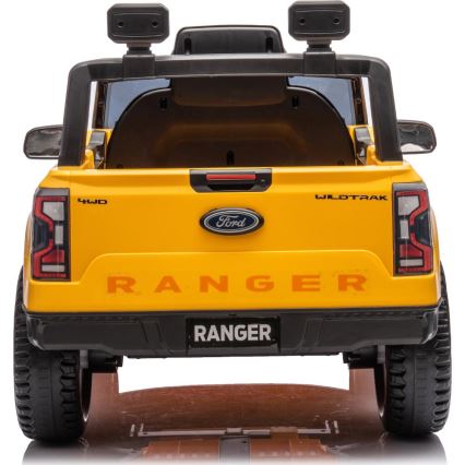 Carro elétrico Ford Ranger 60W/4500 mAh amarelo