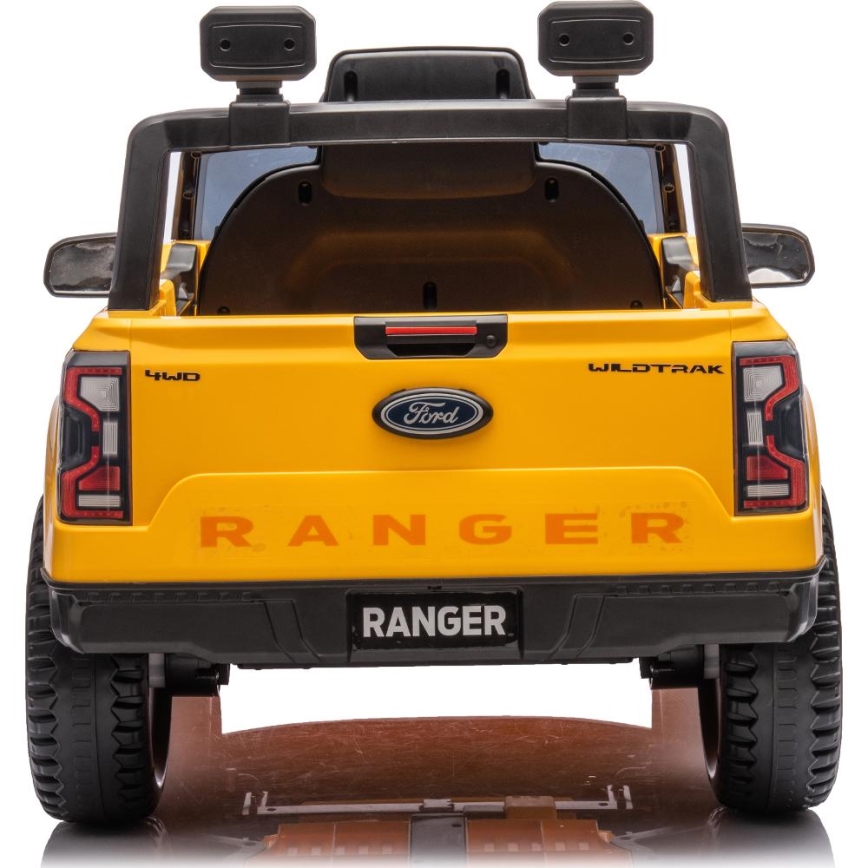 Carro elétrico Ford Ranger 60W/4500 mAh amarelo