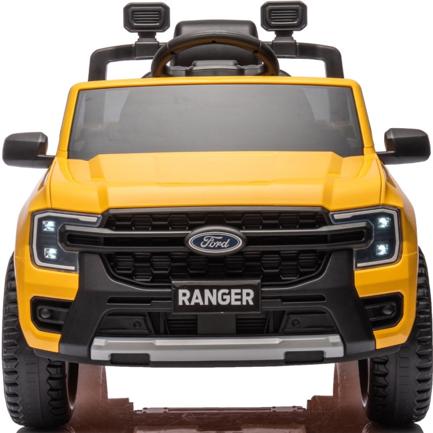Carro elétrico Ford Ranger 60W/4500 mAh amarelo