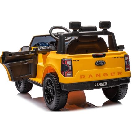 Carro elétrico Ford Ranger 60W/4500 mAh amarelo