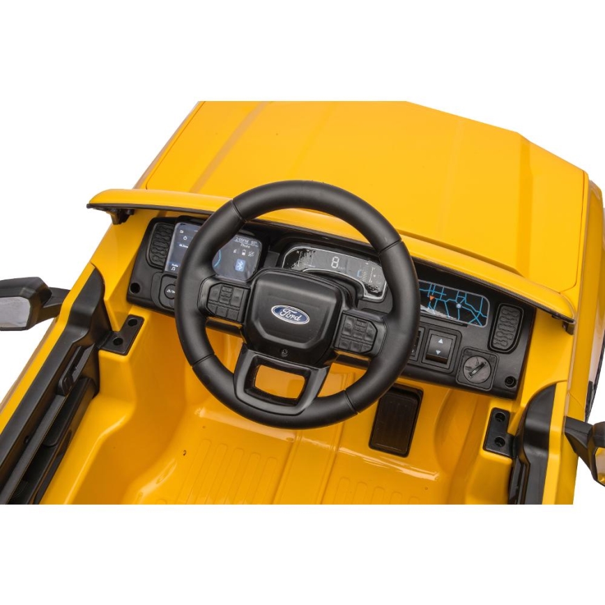 Carro elétrico Ford Ranger 60W/4500 mAh amarelo