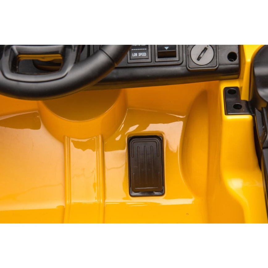 Carro elétrico Ford Ranger 60W/4500 mAh amarelo