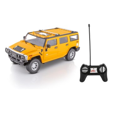 Carro telecomandado Hummer H2 amarelo
