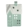 Casa de velas em porcelana 11,1 cm menta