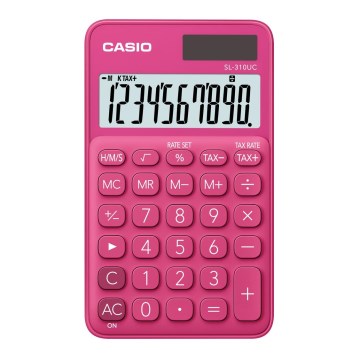 Casio - Calculadora de bolso 1xLR54 rosa