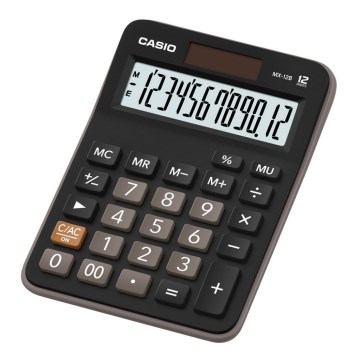 Casio - Calculadora de mesa 1xLR1130 preta
