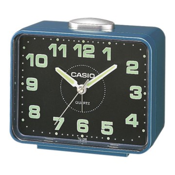 Casio - Relógio despertador 1xLR14 azul/preto
