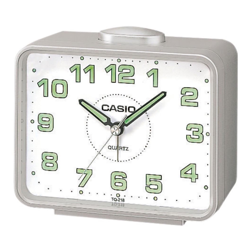 Casio - Relógio despertador 1xLR14 prateado