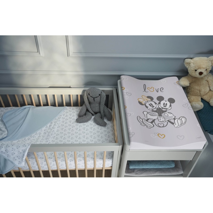 CebaBaby - Tapete de mudança bilateral COZI DISNEY 50x70 cm cinzento