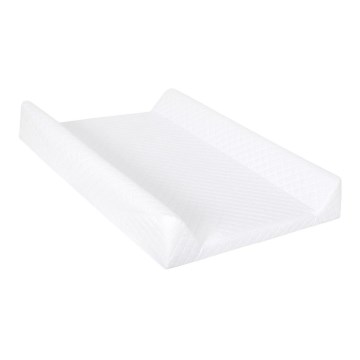CebaBaby - Tapete de mudança com placa fixa bilateral COMFORT 50x70 cm branco