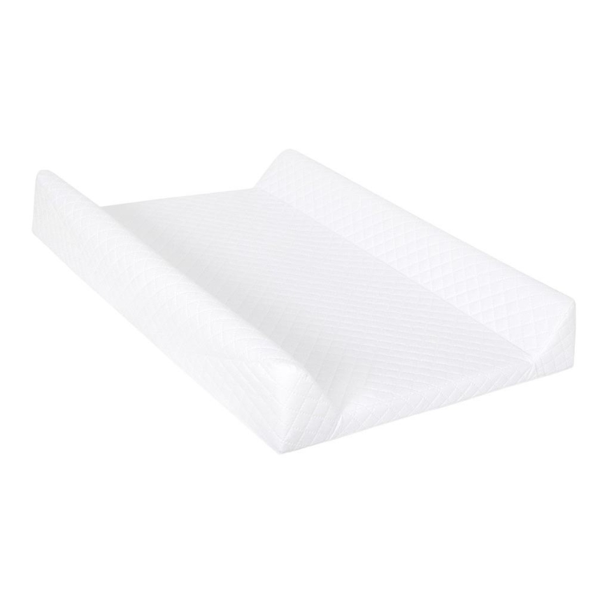 CebaBaby - Tapete de mudança com placa fixa bilateral COMFORT 50x70 cm branco