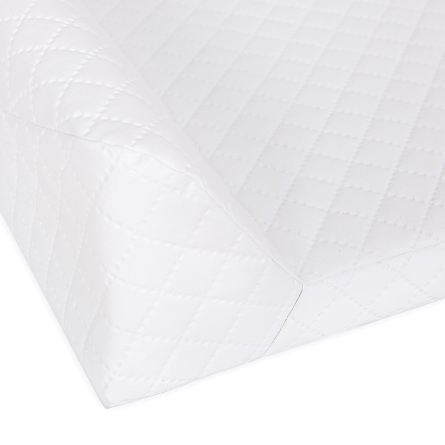CebaBaby - Tapete de mudança com placa fixa bilateral COMFORT 50x70 cm branco