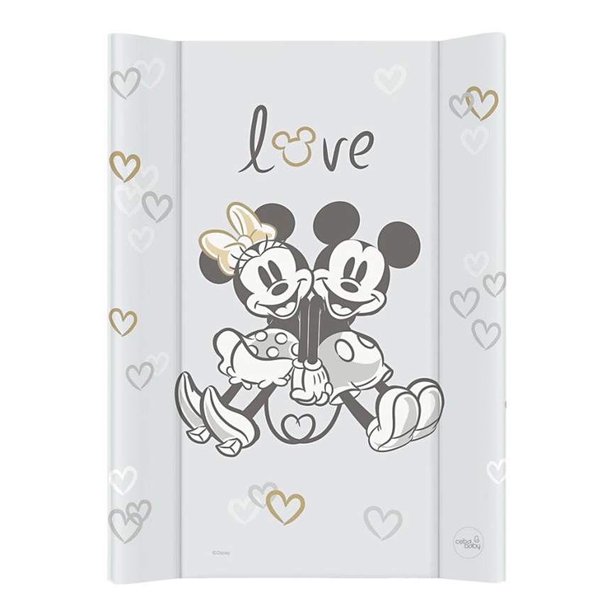 CebaBaby - Tapete de mudança com placa fixa bilateral DISNEY 50x70 cm cinzento