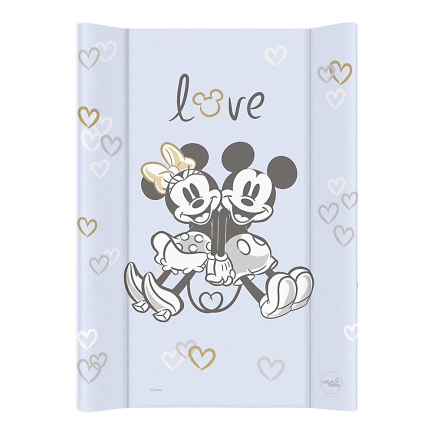 CebaBaby - Tapete de mudança com placa fixa DISNEY bilateral 50x70 cm azul