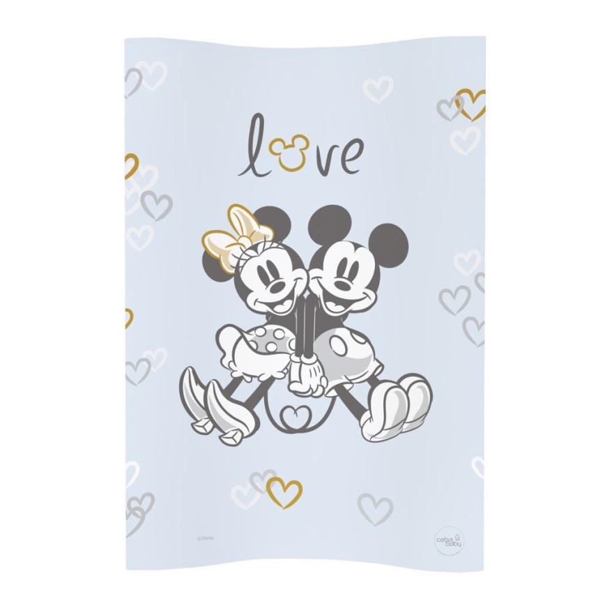 CebaBaby - Tapete de mudança de CUSTO bilateral DISNEY 50x70 cm azul