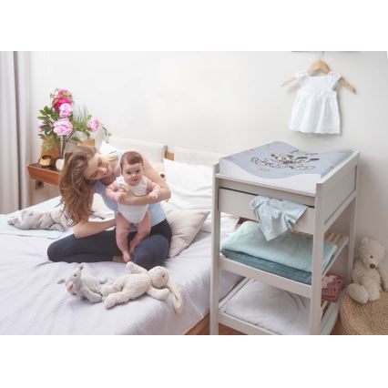 CebaBaby - Tapete de mudança de CUSTO bilateral DISNEY 50x70 cm azul