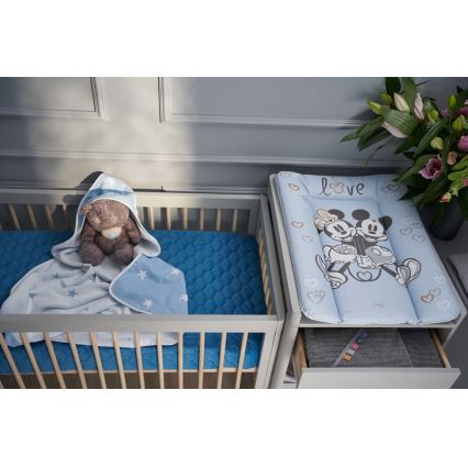 CebaBaby - Tapete de mudança triangular DISNEY 50x70 cm azul