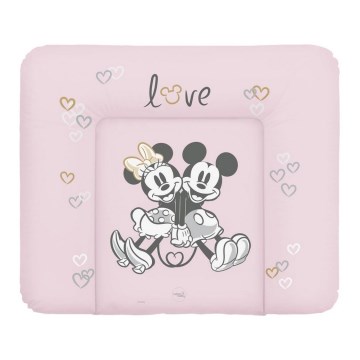 CebaBaby - Tapete de mudança triangular DISNEY 70x50 cm rosa