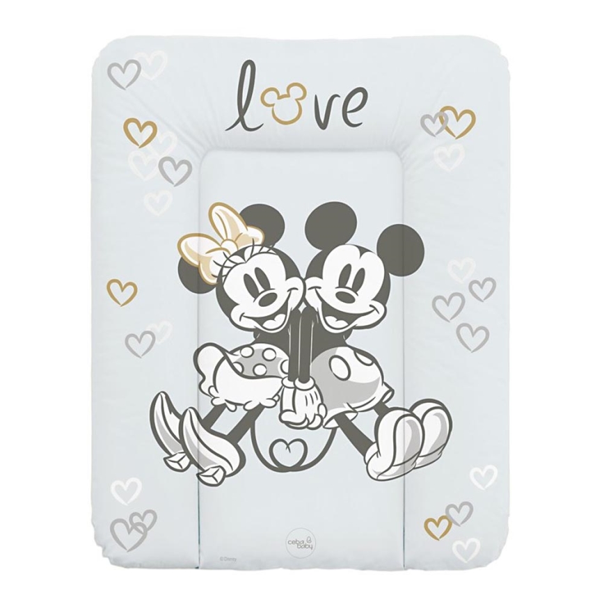 CebaBaby - Tapete de mudança triangular DISNEY Disney 50x70 cm cinzento