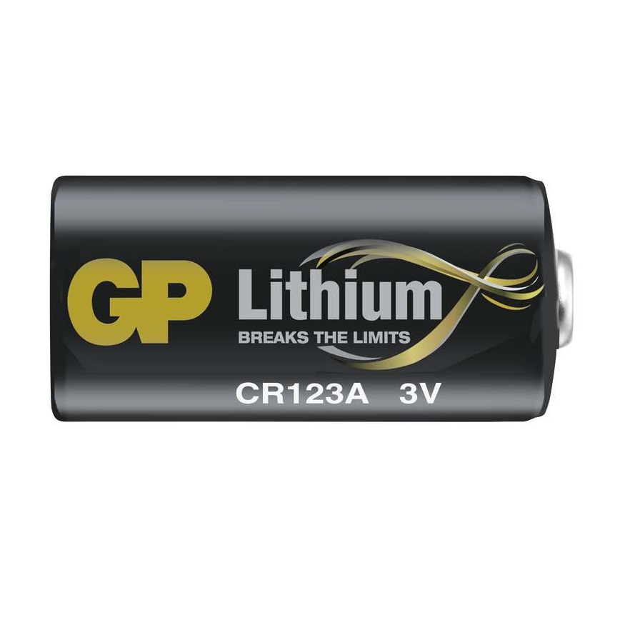 Célula de lítio CR123A GP LITHIUM 3V/1400 mAh