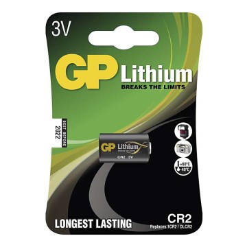 Célula de lítio CR2 GP LITHIUM 3V/800 mAh