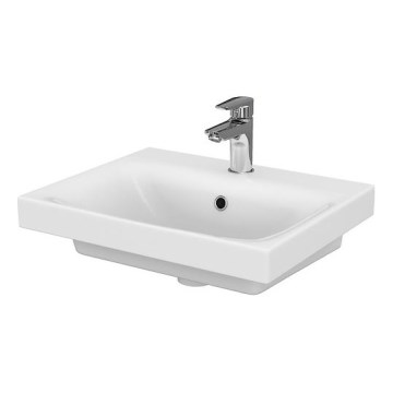 Cersanit K116-009 - Lavatório embutido MODUO 40x50 cm cerâmica/branco brilhante