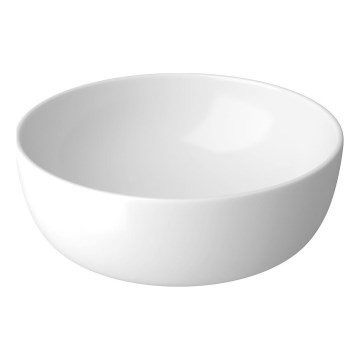 Cersanit K116-048 - Lavatório de bancada MODUO diâmetro 40 cm cerâmica/branco brilhante