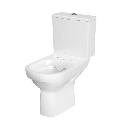 Cersanit K35-035 - Sanita de chão com assento CITY cerâmica/branco