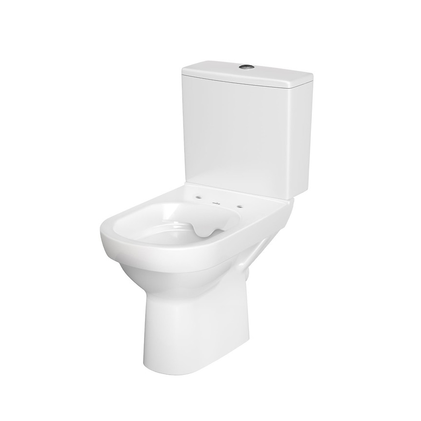 Cersanit K35-035 - Sanita de chão com assento CITY cerâmica/branco