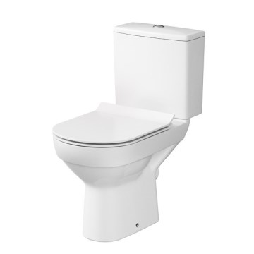 Cersanit K35-037 - Sanita de chão com assento CITY cerâmica/branco